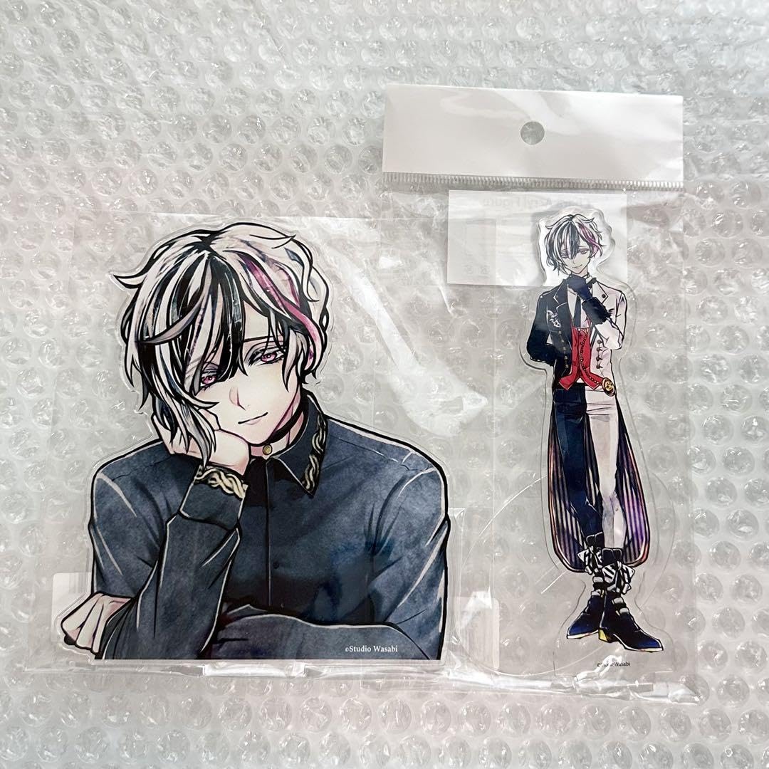 あくねこ 【 ベリアン 】 アクリルコースター ＆ キーホルダー あく