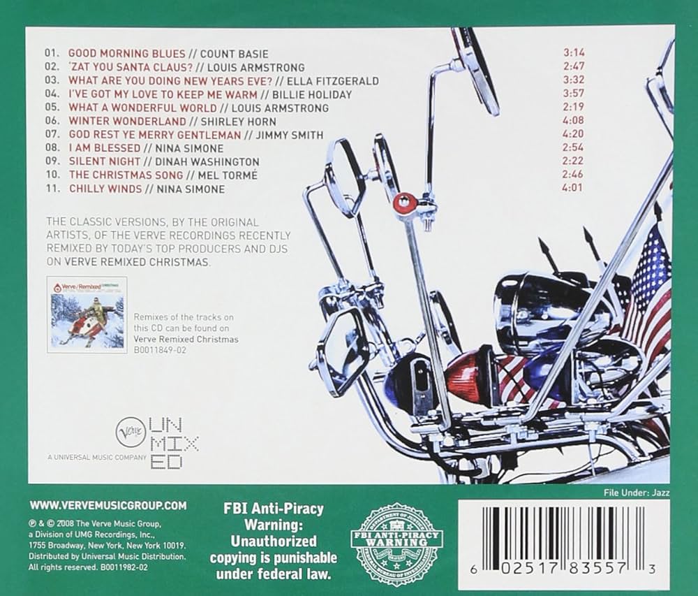 Amazon.com: Verve Unmixed Holiday: CDs & Vinyl