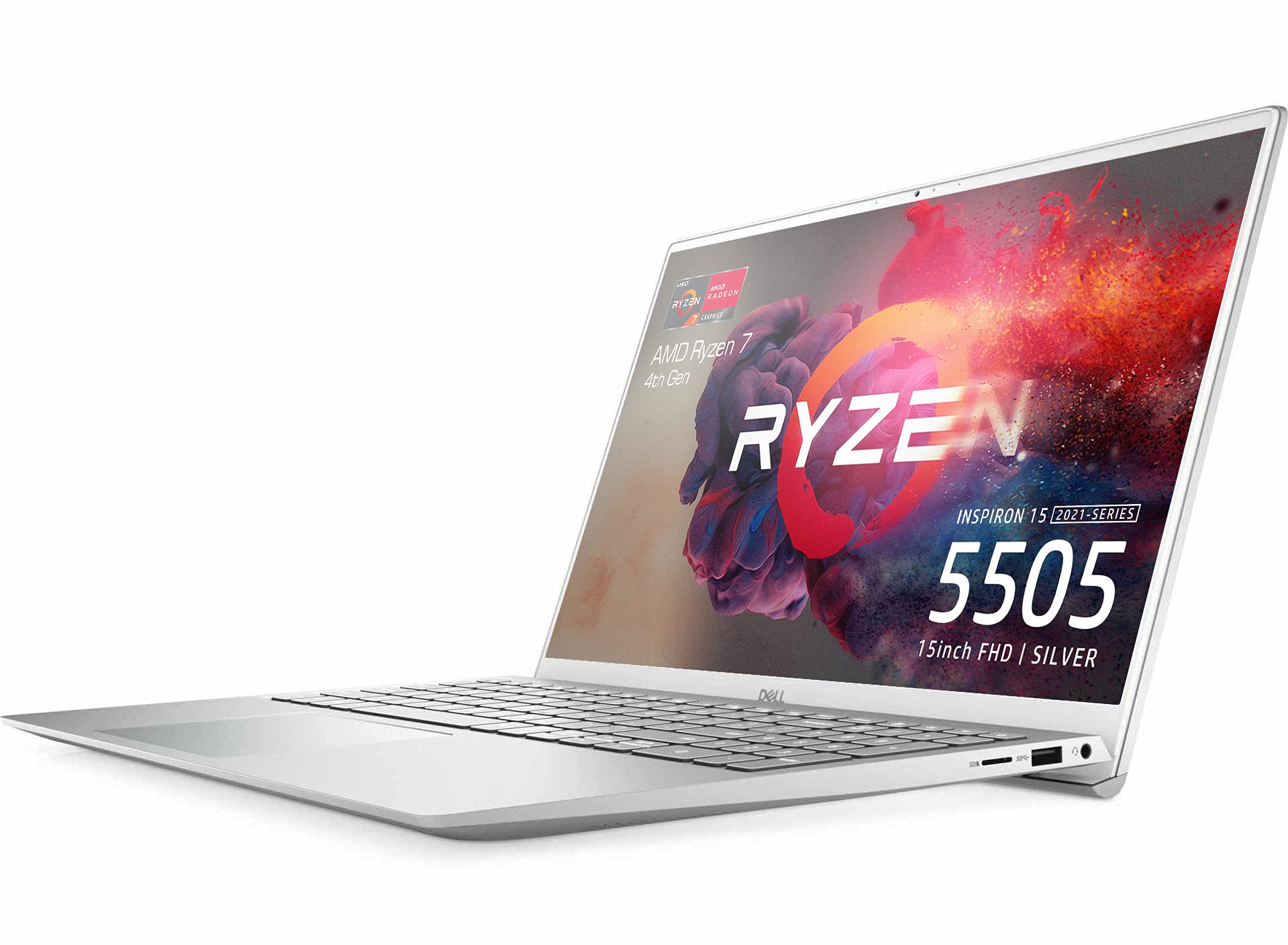 Amazon | Dell Inspiron 5505 ノートパソコン AMD Ryzen(TM) 7 4700U
