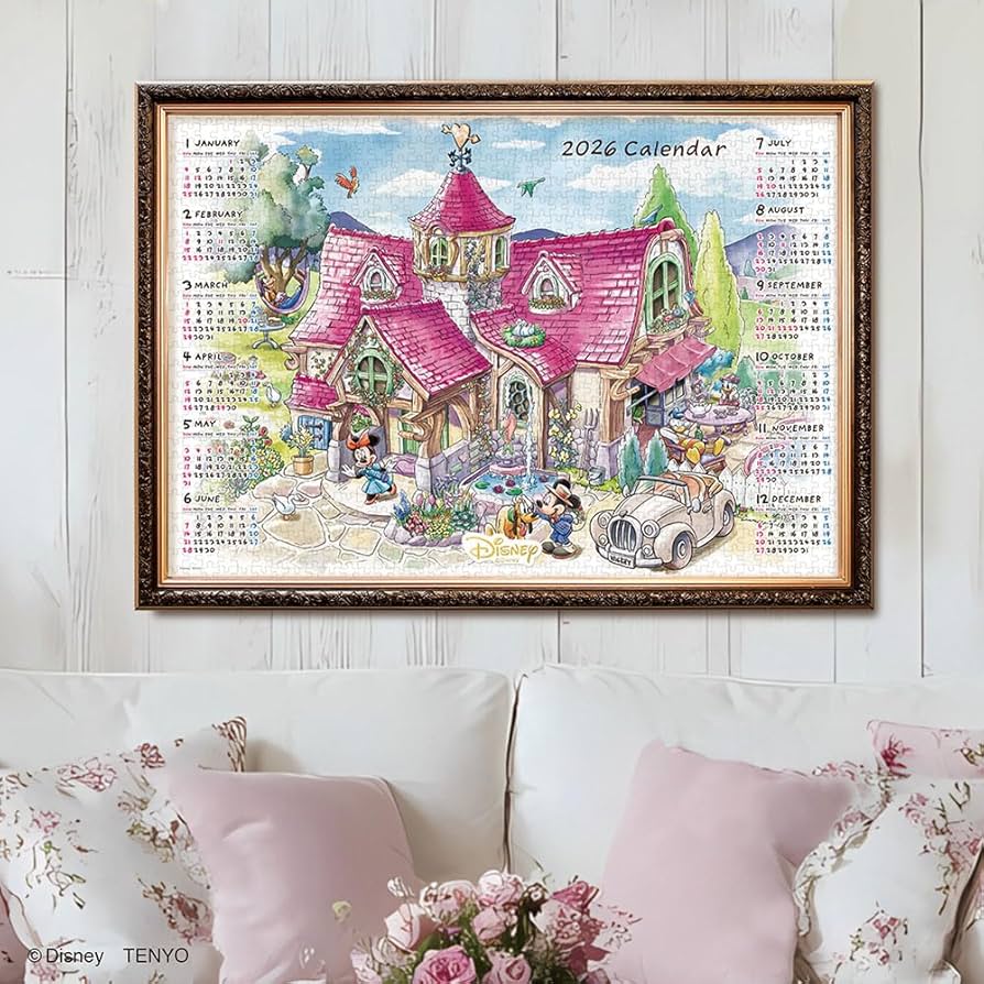テンヨー ジグソーパズル ディズニーカレンダー 1994×2 テンヨー