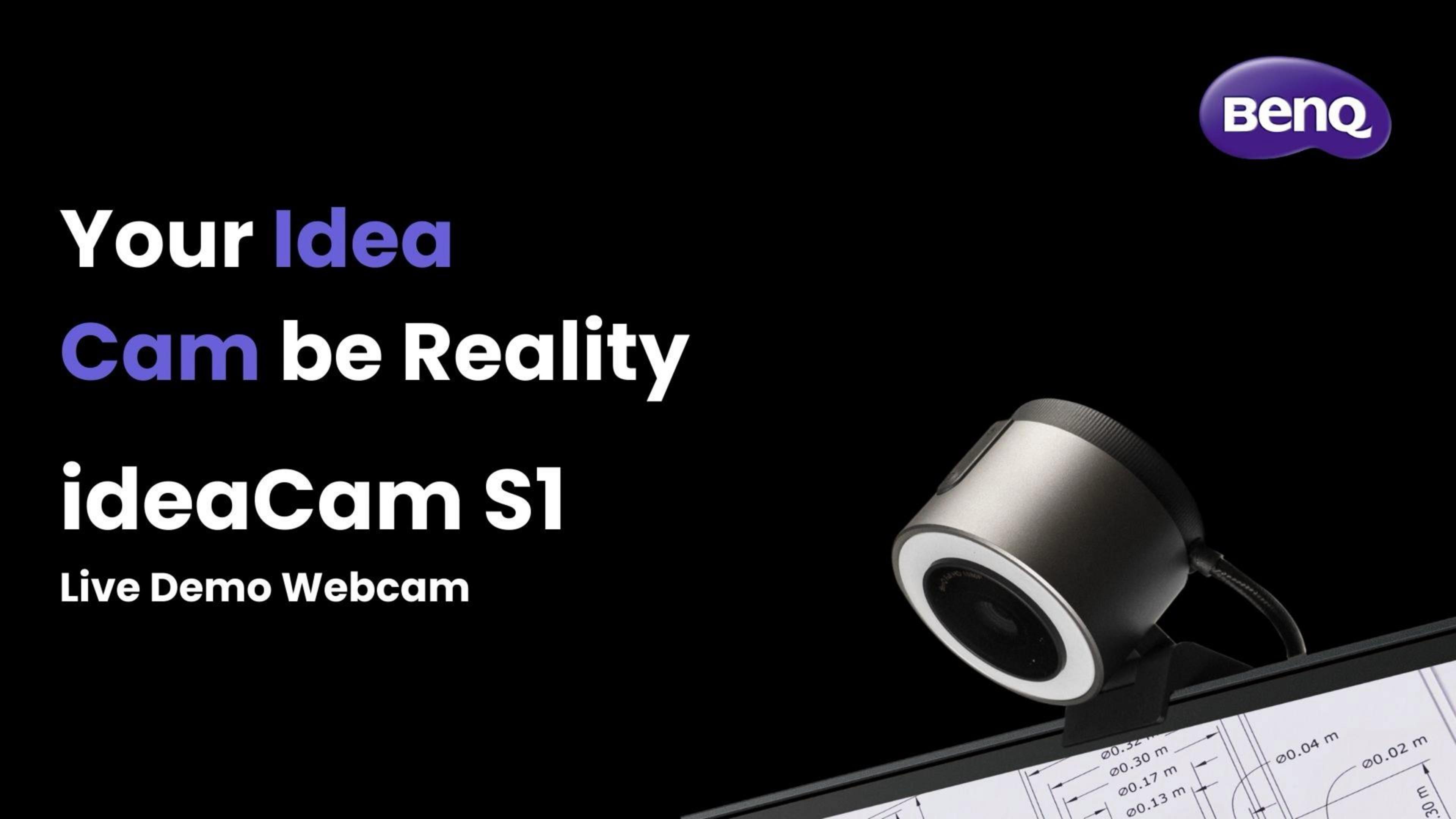 Amazon.com: BenQ ideaCam S1 Plus: Live Demo Webcam with 15x Zoom