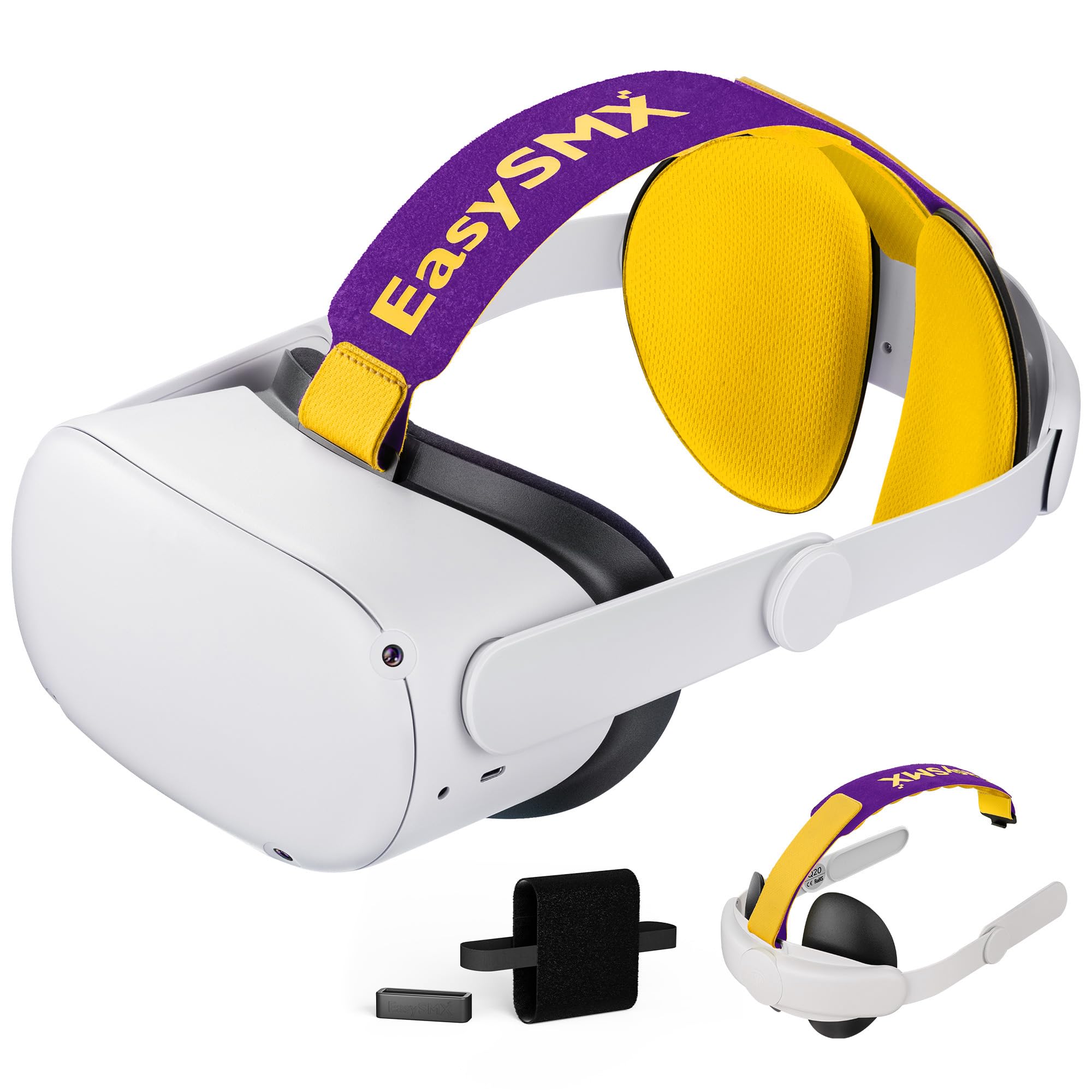 Amazon.com: EasySMX Q20 Headset Strap for Quest 2 - Accessories