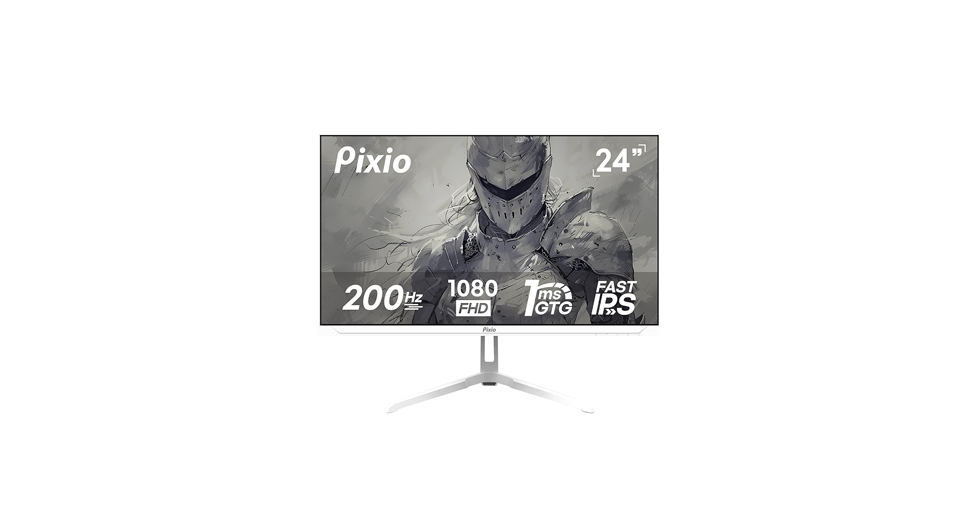 Amazon.com: Pixio PX248 Wave White 24 inch 200Hz Refresh Rate FHD