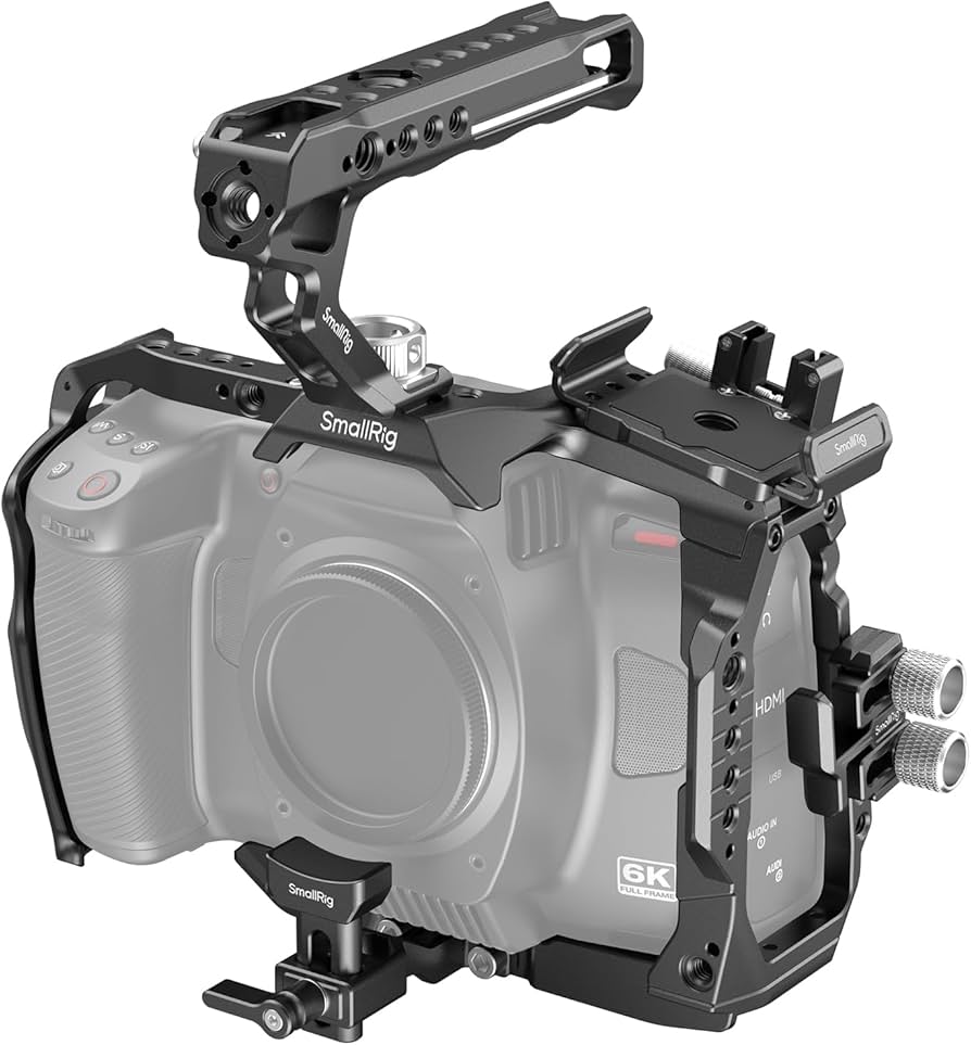 Amazon.com : SmallRig Camera Cage Basic Kit for Blackmagic Design