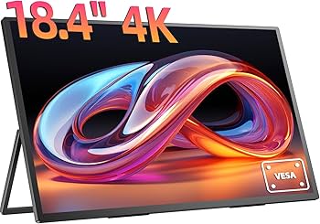 Amazon.co.jp: 4k QLED モバイルモニター Newsoul 18.4インチ大画面