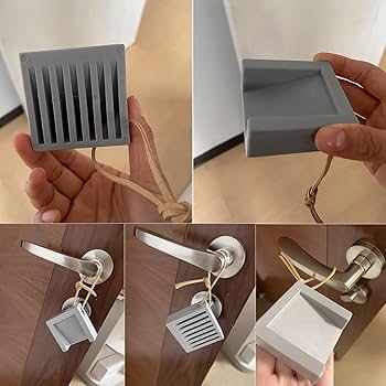 Amazon.co.jp: ドアストッパー、衝撃吸収角型ウェッジ、ホームオフィス