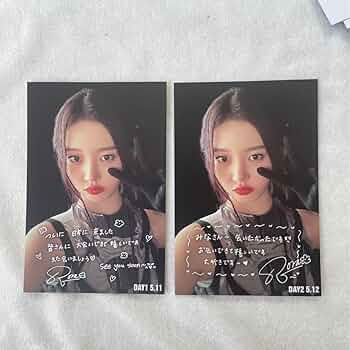 Amazon.co.jp: BABYMONSTERローラB賞ポストカードサインメッセージ