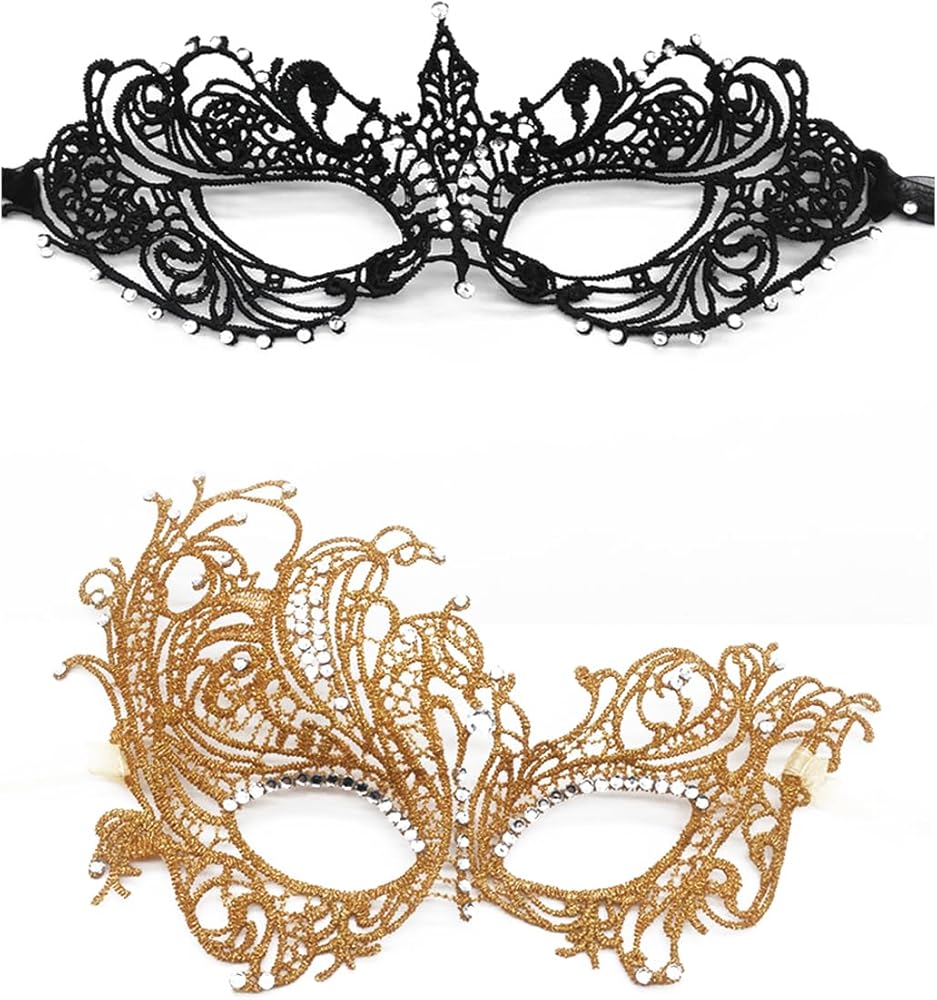 Amazon.com: TFTSR Masquerade Masks for Women & Men - Mardi Gras