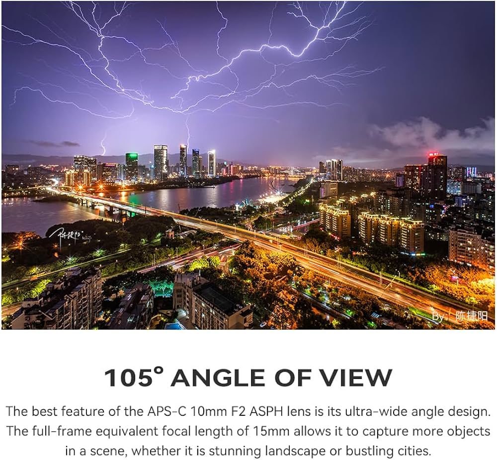 Amazon.co.jp: TTArtisan 10mm F2 超広角レンズ APS-C 105°画角 軽量