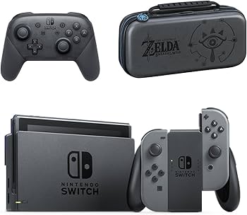 Amazon.com: Nintendo Switch Console with Gray Joy-Con, Pro