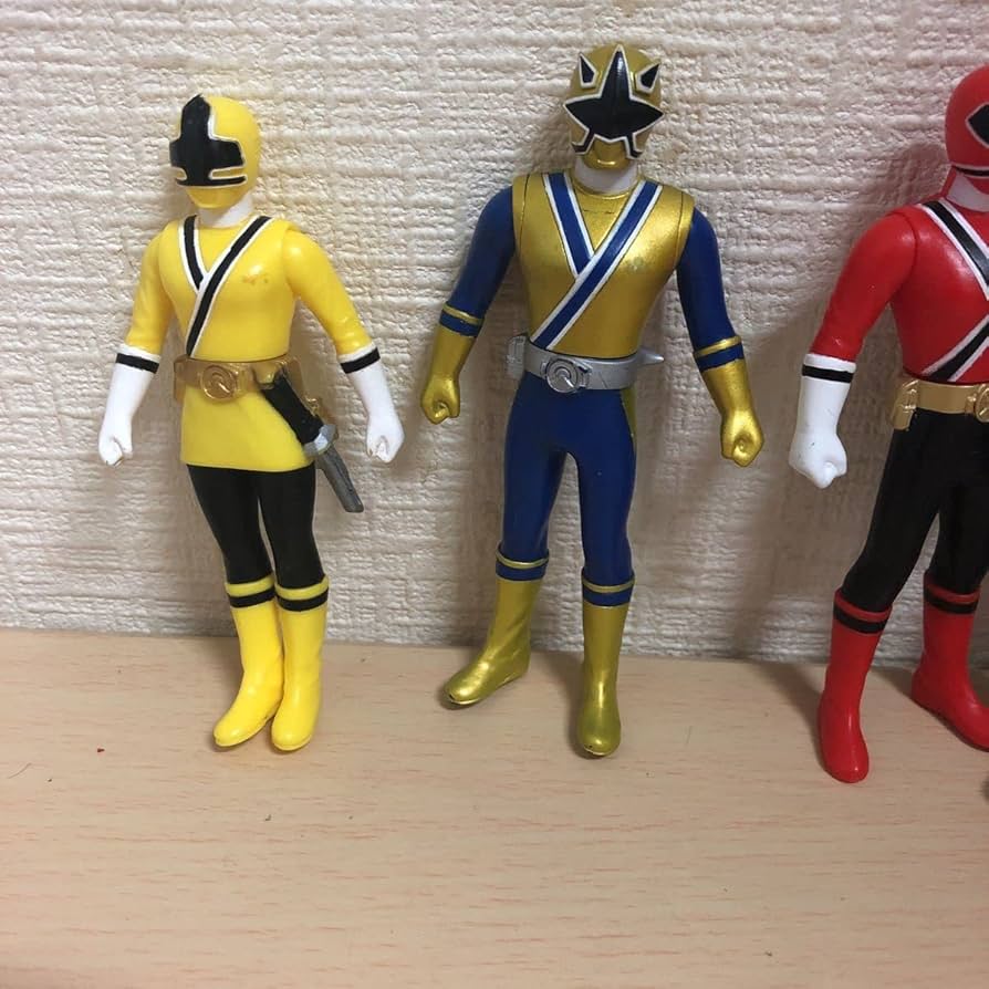 Amazon.co.jp: 希少ソフビヒーロー【侍戦隊シンケンジャー6体セット