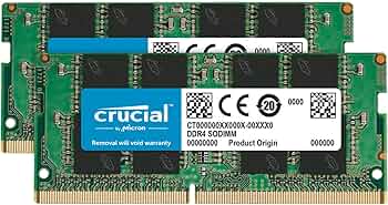 Amazon | Crucial ノートPC用増設メモリ 32GB(16GBx2枚) DDR4 2400MT/s