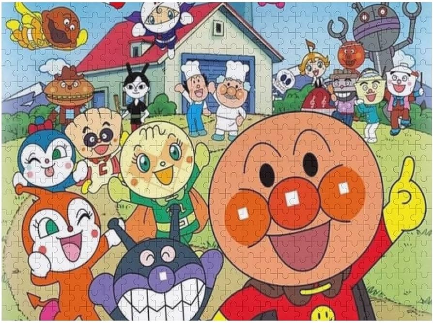 Amazon.co.jp: アンパンマン ジグソーパズル 友達へのプレゼントにいい