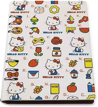 Amazon | ハローキティ システム手帳 PU ノートメモ帳 バインダー