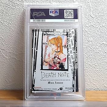 Amazon.co.jp: PSA9 DEATH NOTE トレーディングカード 弥 海砂