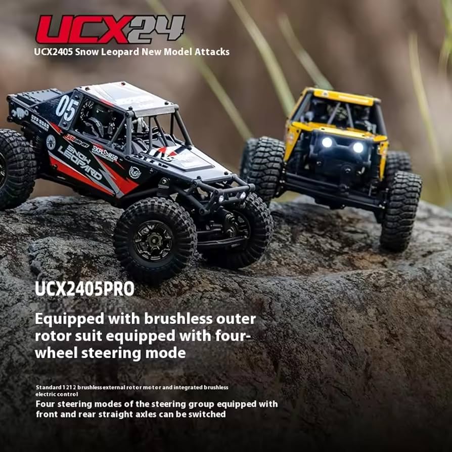 Amazon.co.jp: 1/24リモコンクローラ車Udirc Ucx 2405 PRO 4 wdミニ
