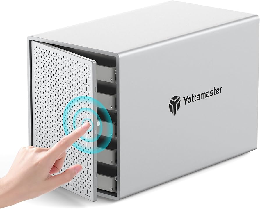 Amazon.com: Yottamaster 5 Bay External Hard Drive Enclosure