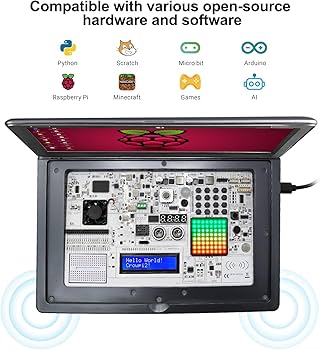 迅速発送】CrowPi2 Raspberry Pi プログラミング学習キット Amazon.com