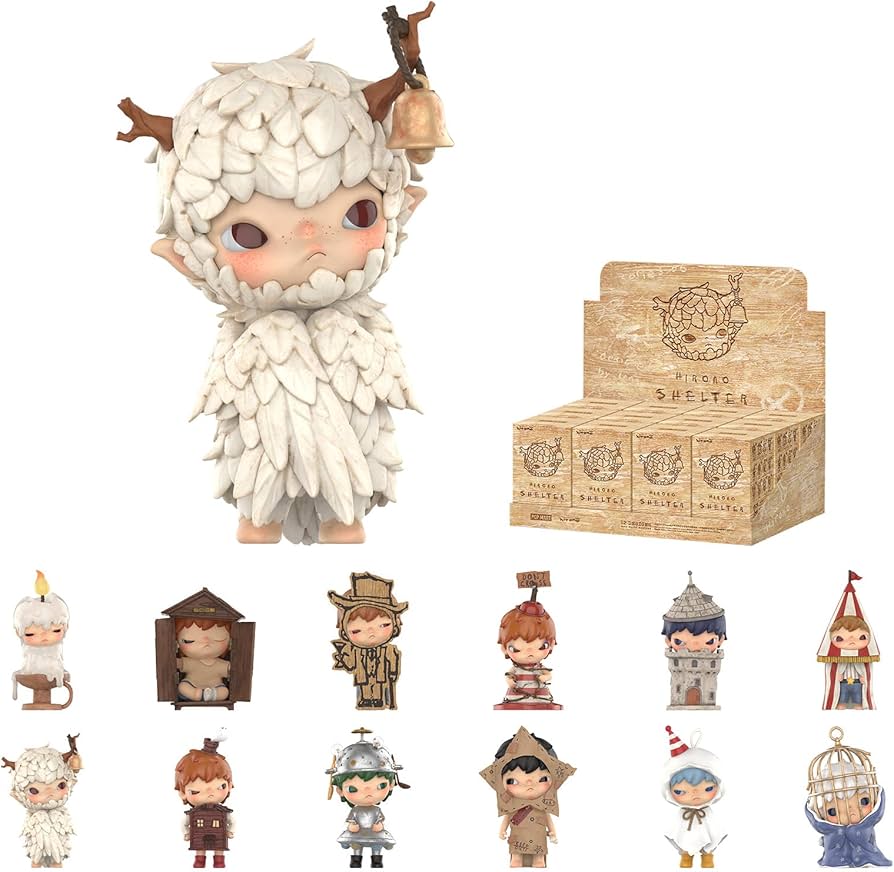 Amazon.co.jp: POP MART ヒロノシェルターシリーズフィギュア 12ピース