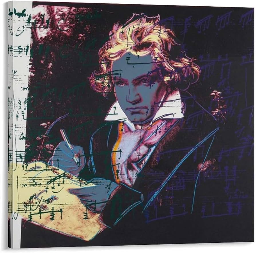 Amazon.co.jp: 画家 芸術家アンディ・ウォーホル ウシ版画2