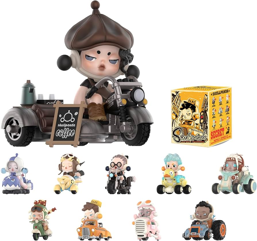 Amazon.co.jp: POP MART スカルパンダ Laid Back Tomorrow ブラインド