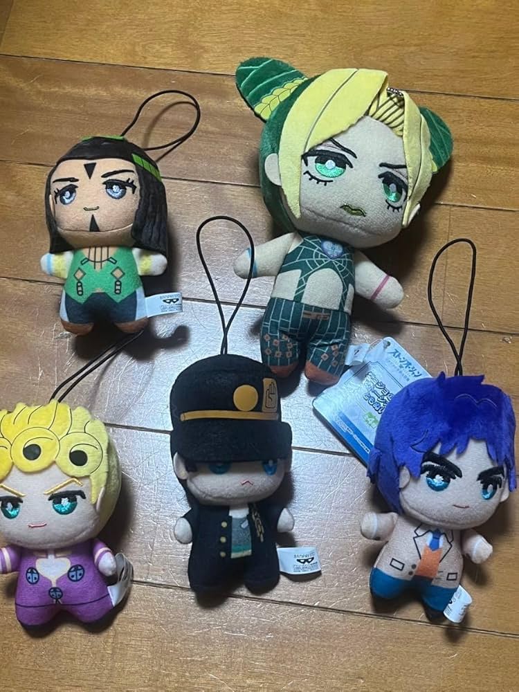Amazon.co.jp: ジョジョ ぬいぐるみ マスコット ちびぐるみ ともぬい