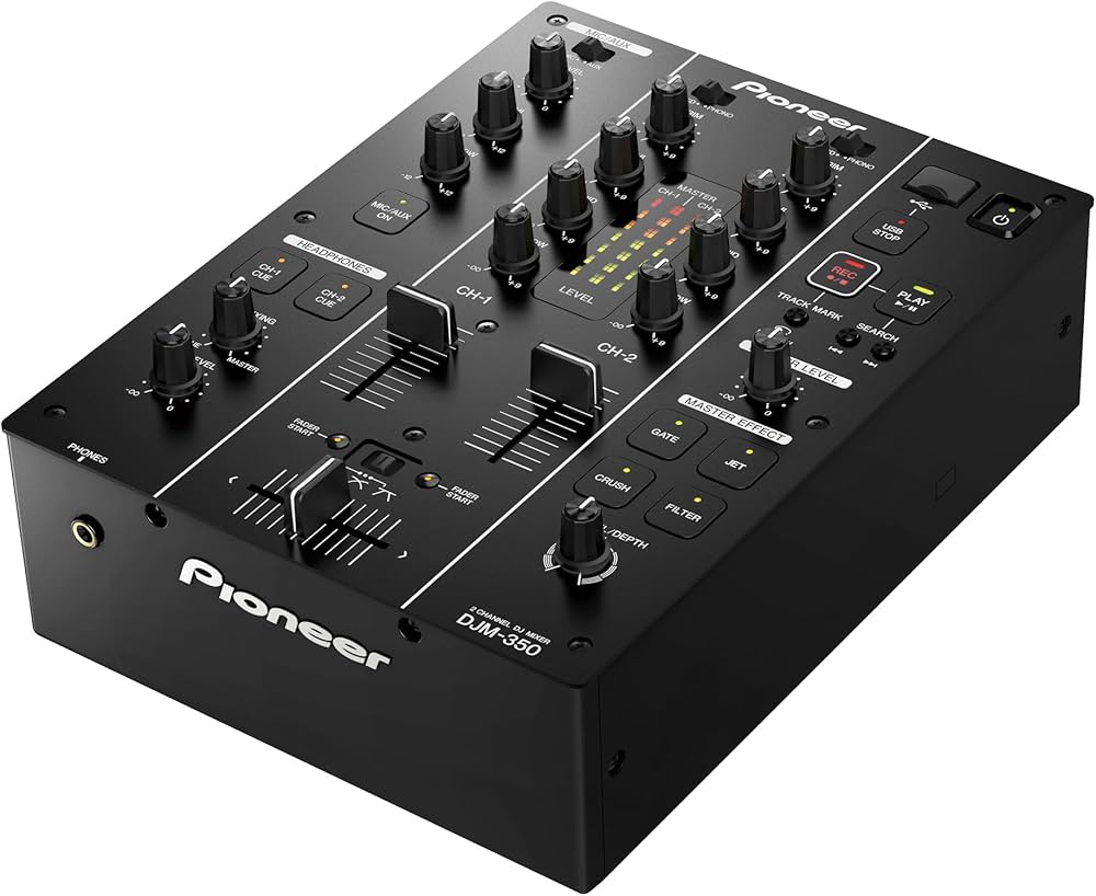Pioneer DJ DJM-350 2-Channel DJ Performance Mixer : Amazon.co.uk