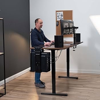 Amazon.co.jp: VIVO(ビボ) 調節可能なクランプオンデスクと壁取り付け