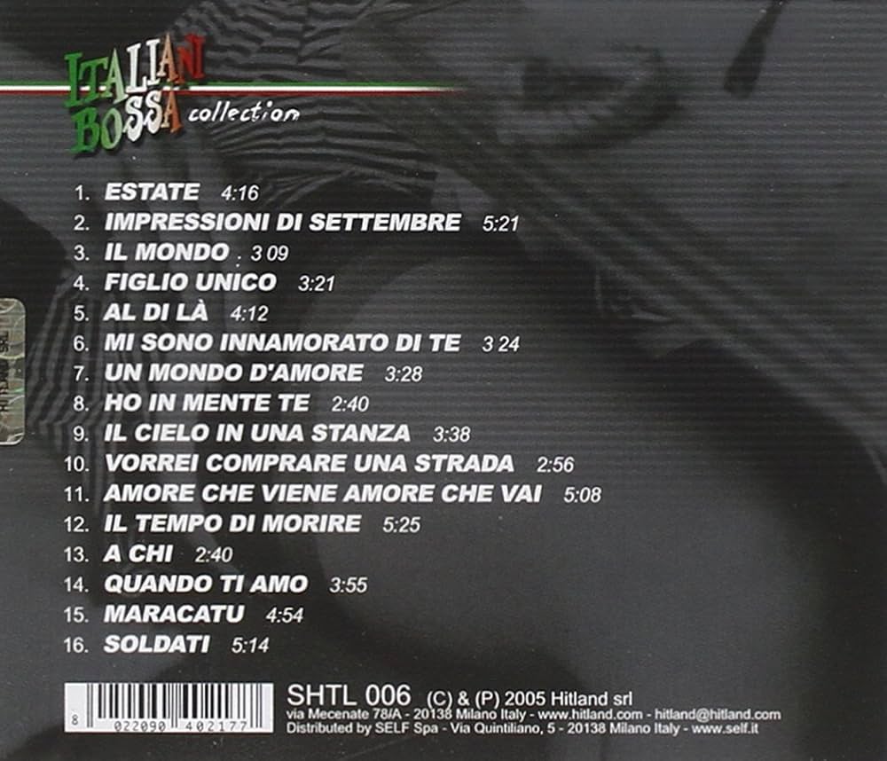 Amazon.co.jp: Italian Bossa Collecti: ミュージック