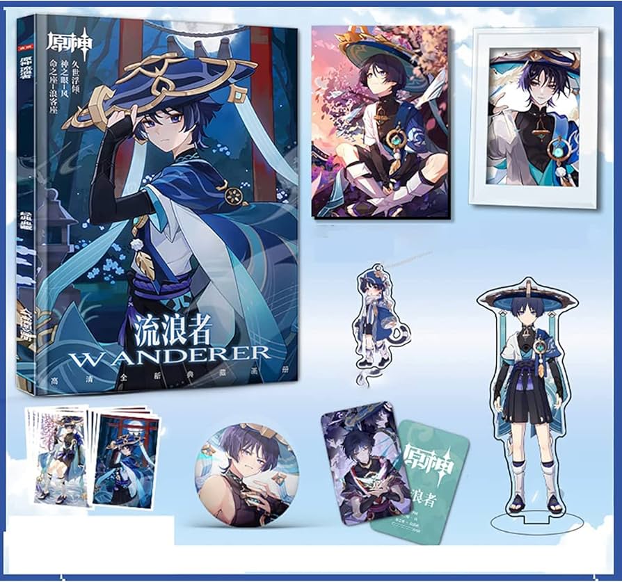 Amazon | 原神げんしんグッズ 福袋 応援箱 スカラマシュ 放浪者