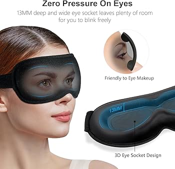 Amazon.com: Gritin 100% Blackout Sleep Eye Mask for Women Men