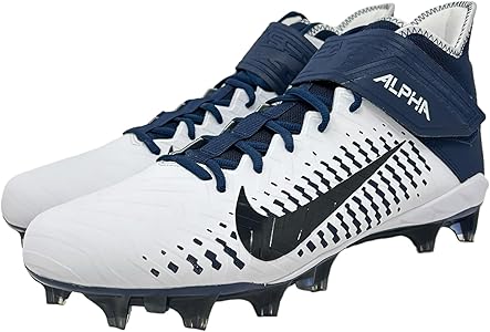 Amazon.com | Nike Alpha Menace Pro 2 Mid BV3945-102 White-Navy