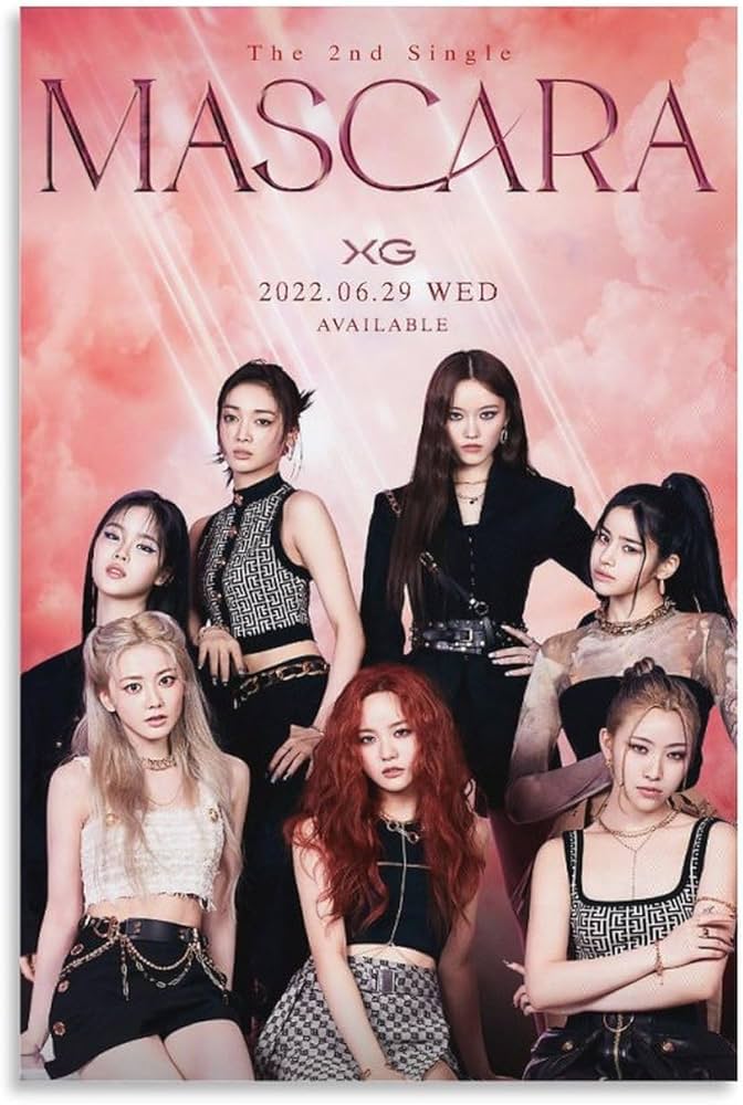 Amazon.co.jp: XG エックスジー Mascara アルバムキャンバスポスター