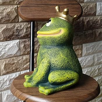 Amazon.co.jp: ポルトガル製 緑 かえる Mサイズ ペア カエルのお姫様と