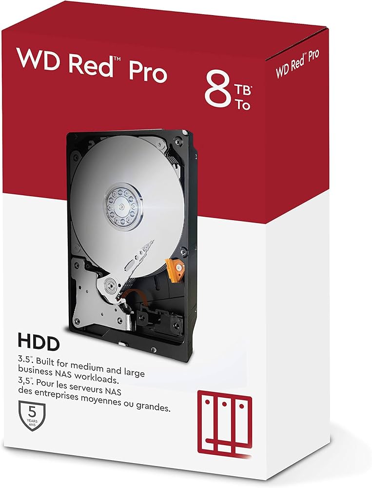 Amazon.com: WD Red Pro 8TB NAS 3.5