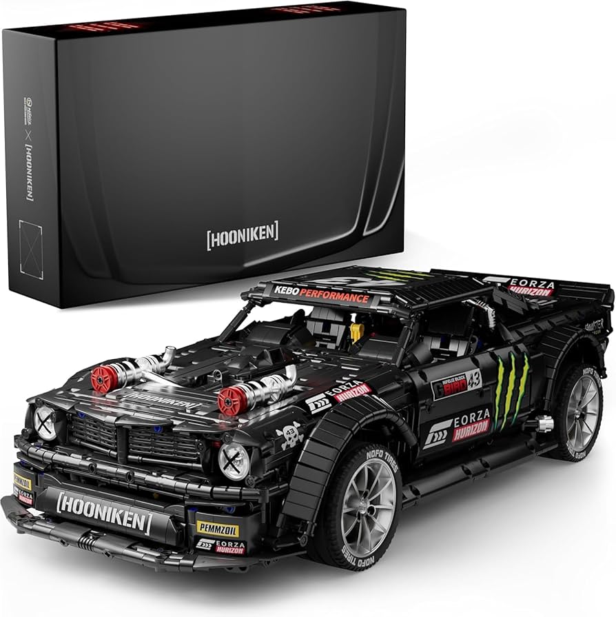 Amazon.co.jp: Nifeliz HOONIKEN 車 ブロック おもちゃ 大人向け乗り物