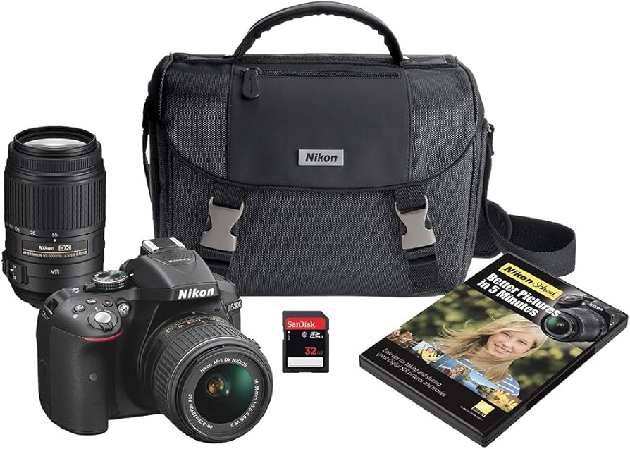 Amazon.com : Nikon D5300 DX-format Digital SLR Kit w/ 18-55mm VR