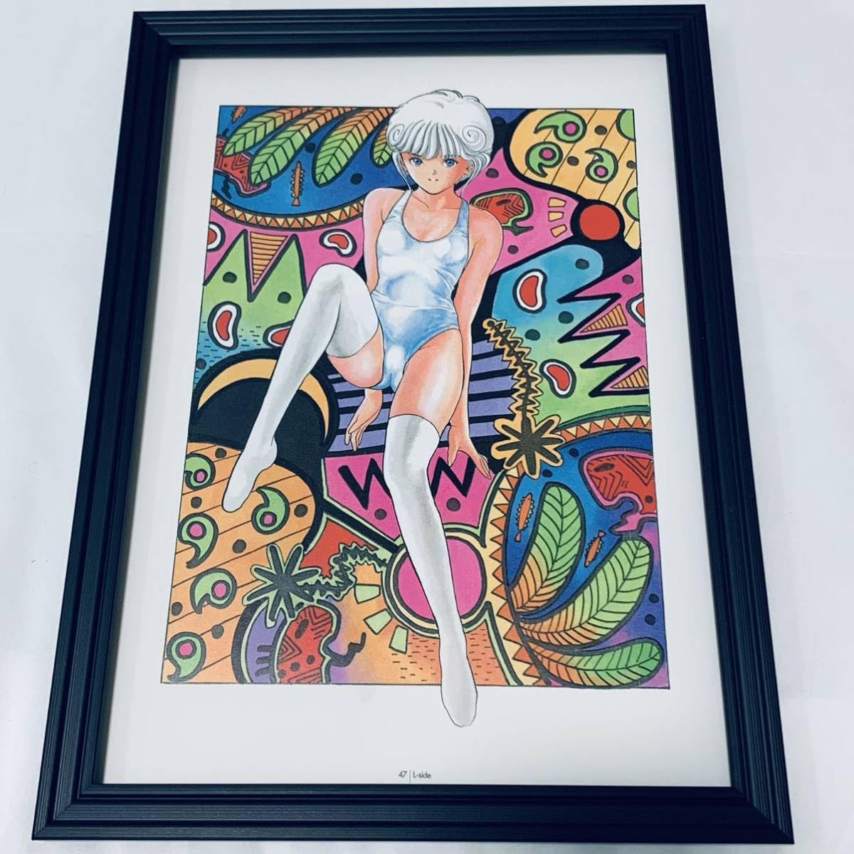 Amazon.co.jp: 電影少女 イラスト 額装品 A4サイズ 桂正和 ポスター風