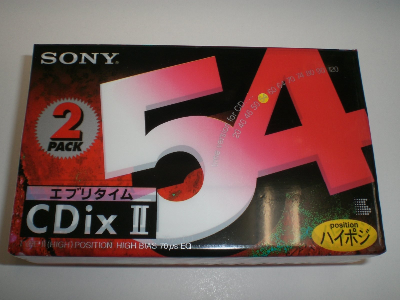 Amazon | ソニー SONY CDix Ⅱ ハイポジション ハイポジ カセット