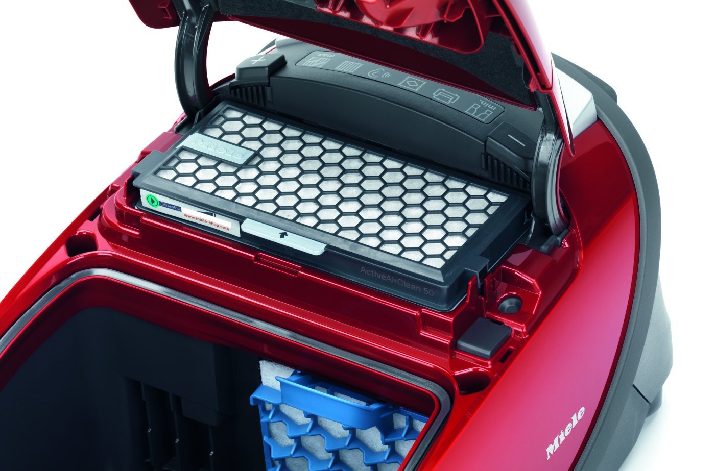 Miele Compact C2 Cat & Dog Powerline, Autumn Red, Bagged Cylinder