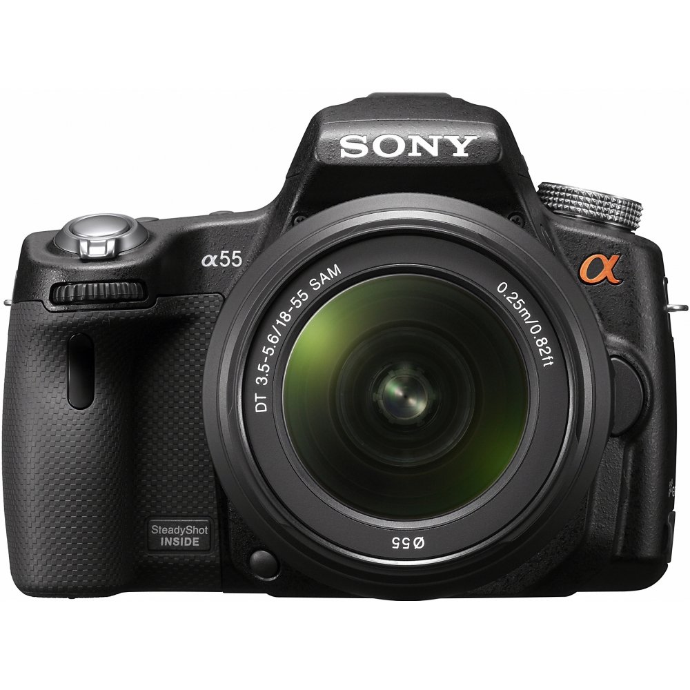Amazon.com : Sony a55 DSLR Camera with 18-55mm zoom lens : Slr