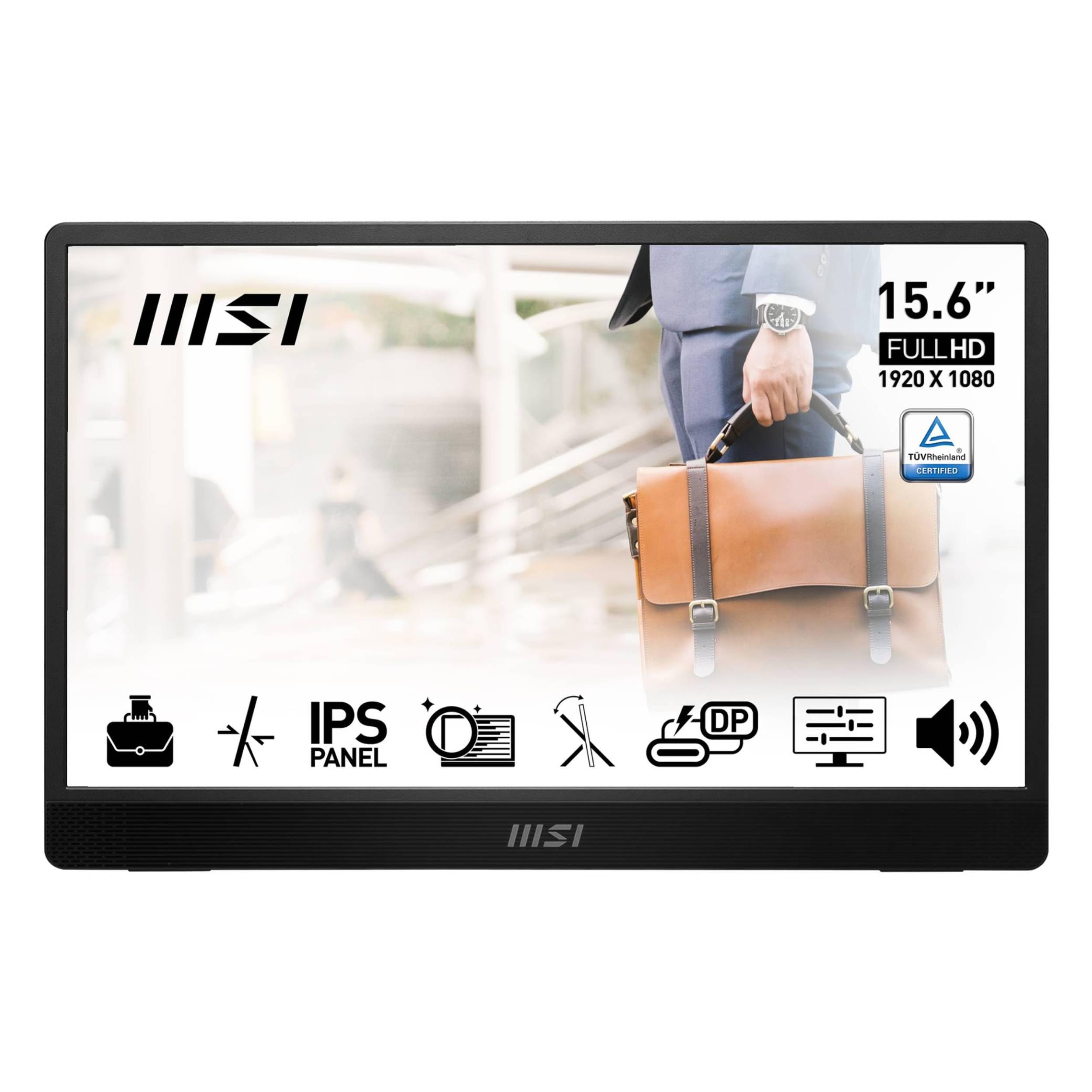 MSI PRO MP161 E2, 15.6 inch (39.62 cm), IPS Panel, Full HD 1920 x