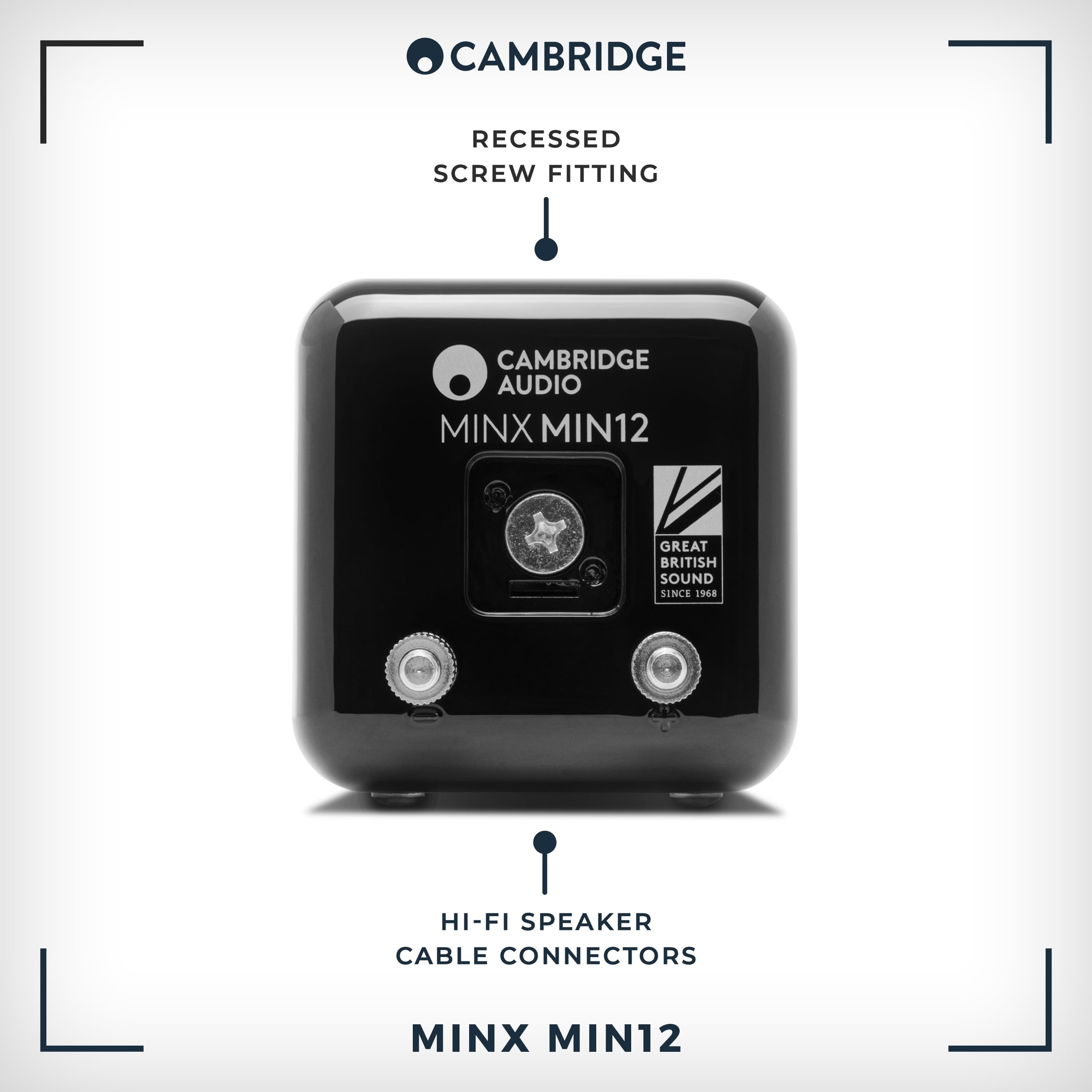 Amazon.co.jp: Cambridge Audio Minx Min 12 ブックシェルフサテライト