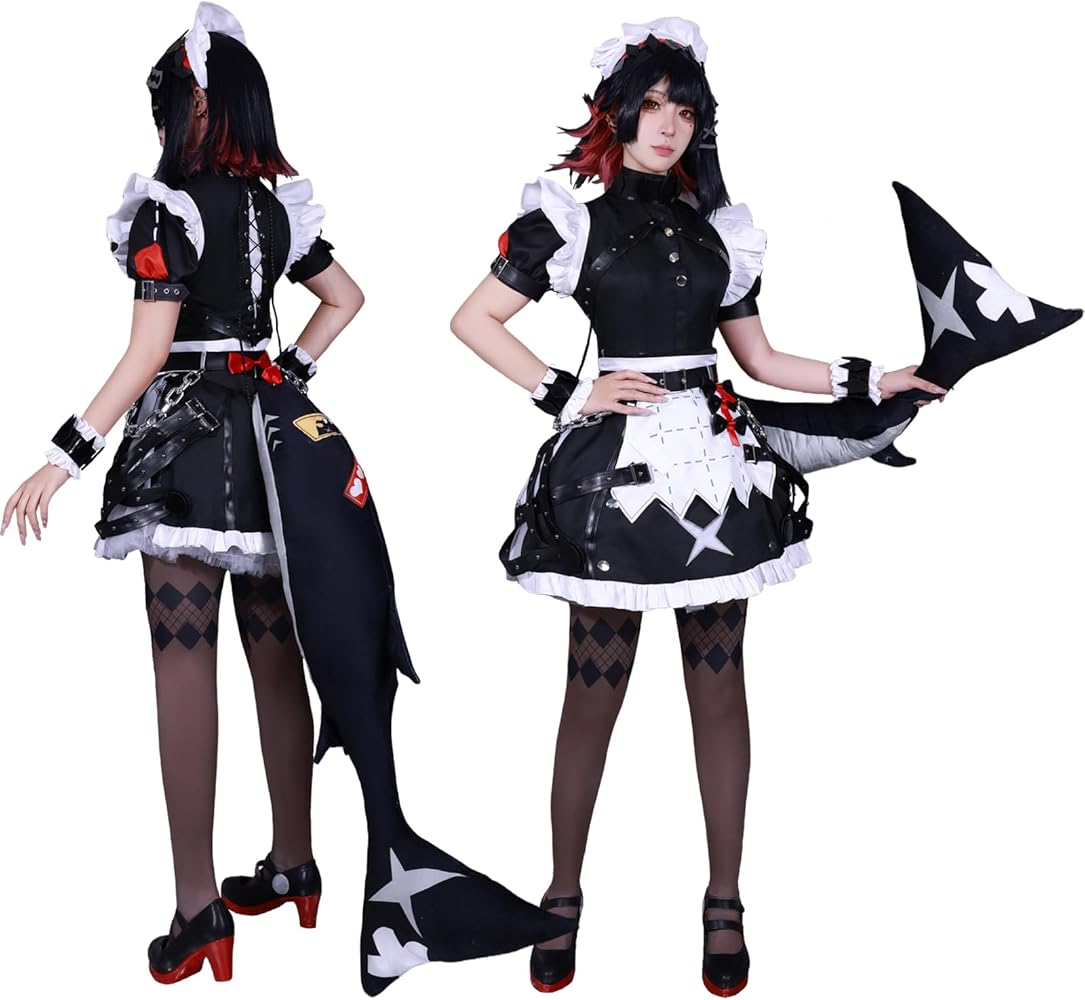 Amazon.co.jp: [TULIE] エレン・ジョー コスプレ 衣装 ウィッグ + 靴 +