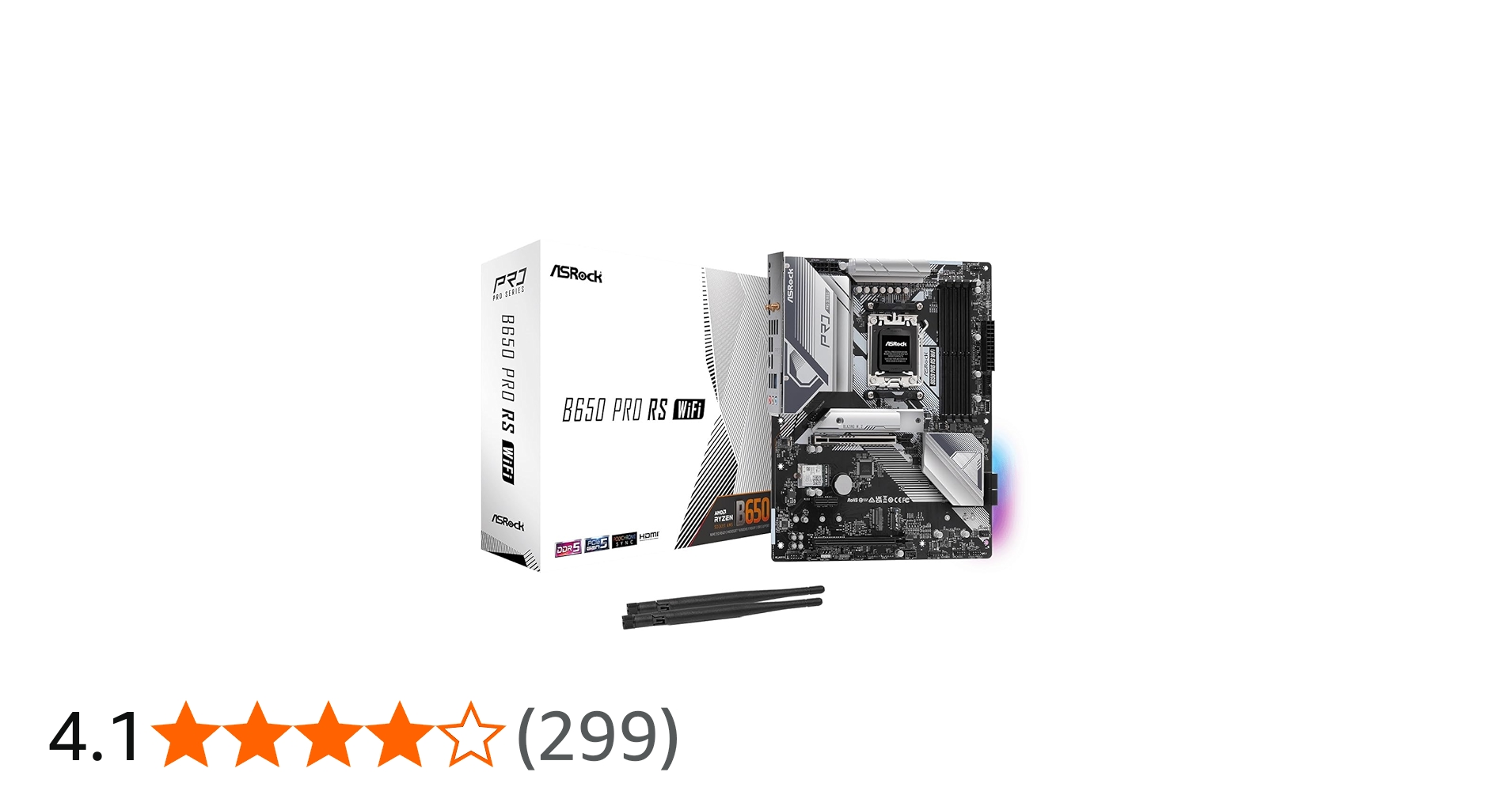 Amazon | ASRock マザーボード B650 Pro RS WiFi AMD Ryzen 7000