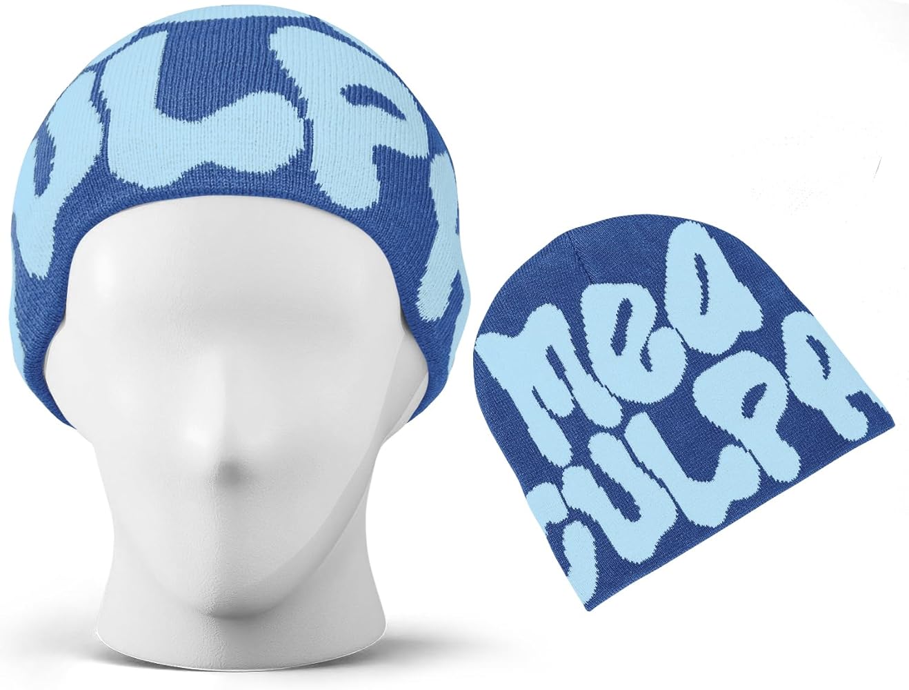 Cleveinuan Women Beanie Y2k Hat,MEA Culpa Graphic Beanies Designs