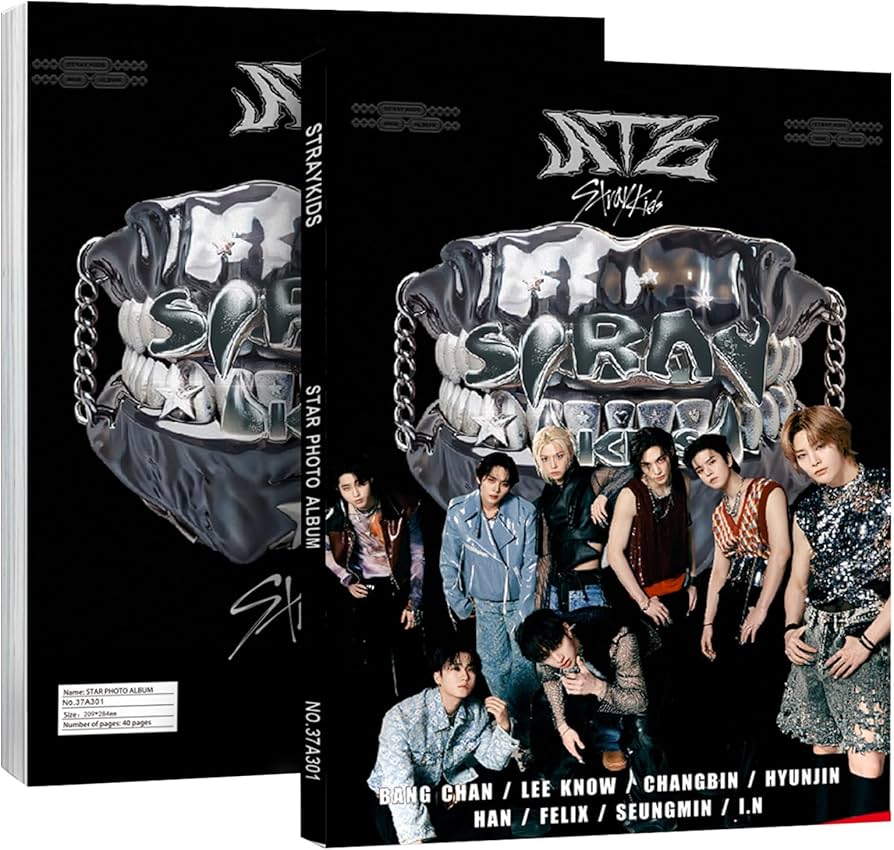 Amazon.com: KPOPBP Stray Kids ATE Photo Book 40 Sheets Photobook