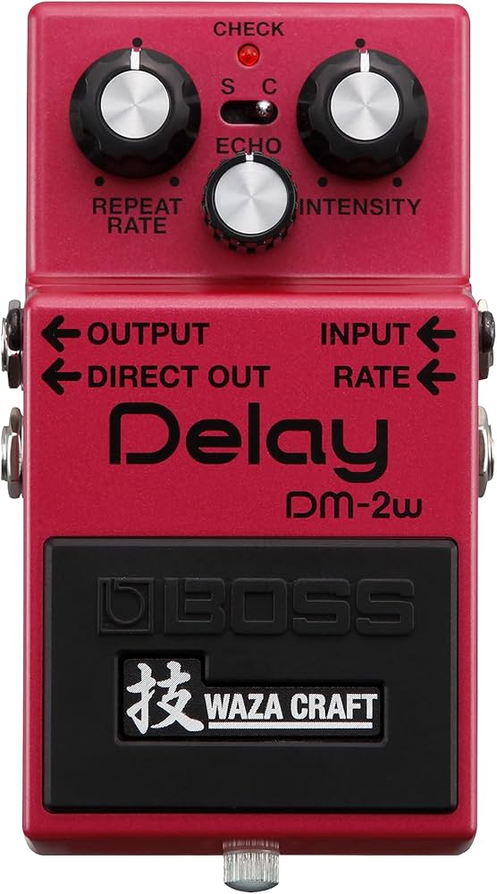 Amazon.com: Boss DM-2W Delay Waza Craft Guitar Effects Pedal