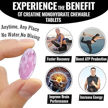 Amazon.com: Zeylamum Creatine Chews Tablets for Men & Women