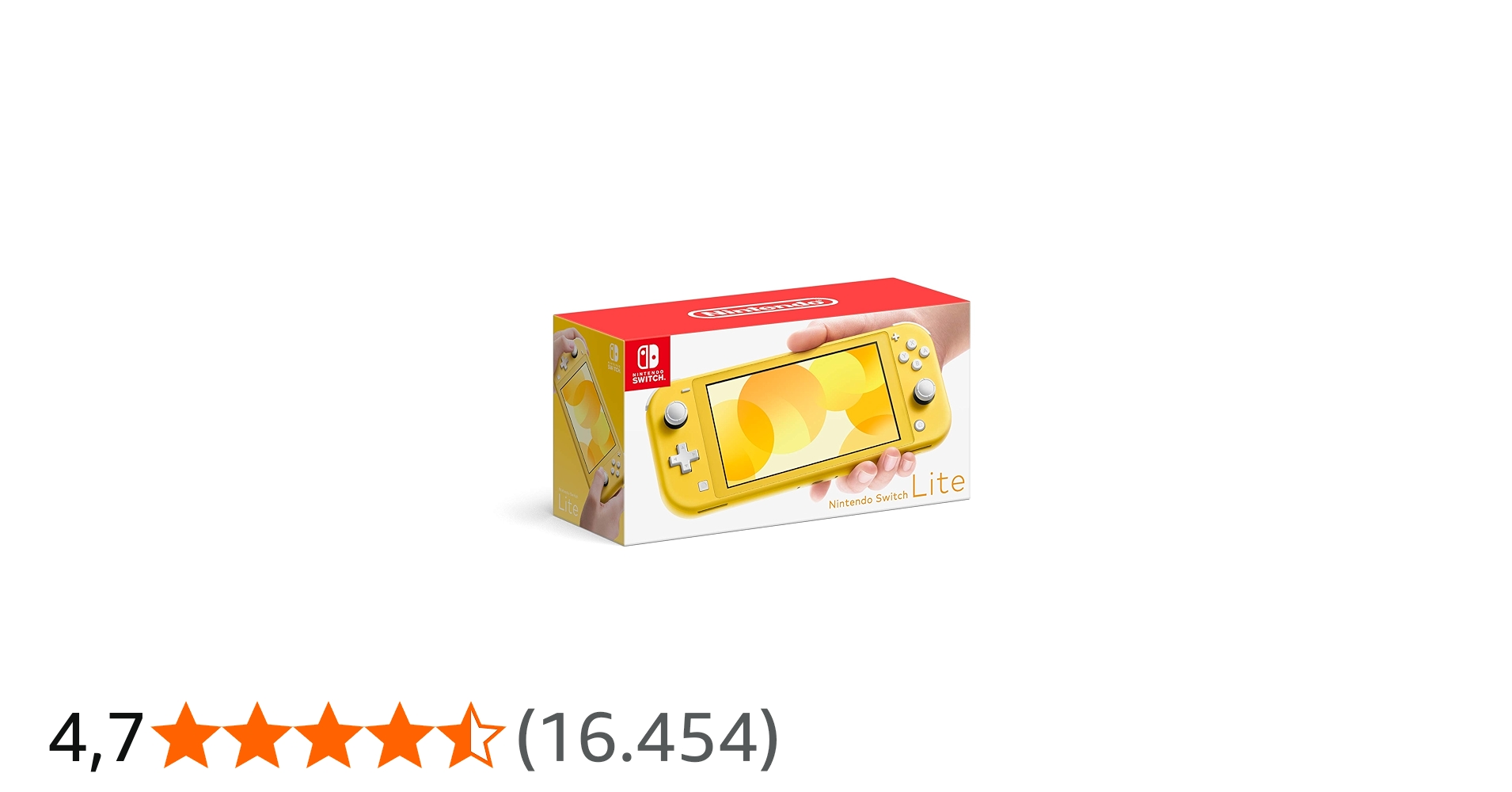 Nintendo Switch Lite Yellow - Amarelo | Amazon.com.br